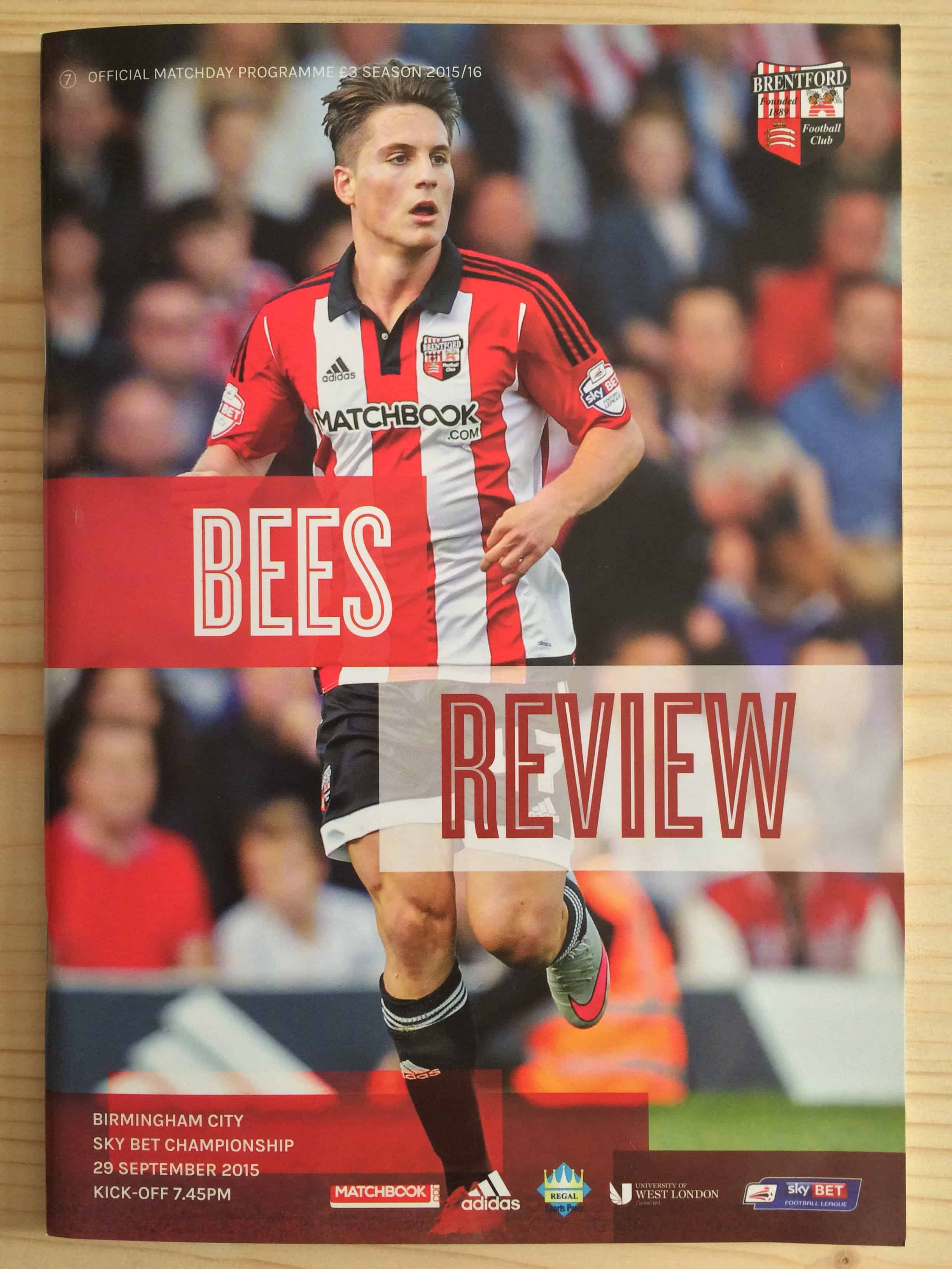 Brentford FC v Birmingham City FC